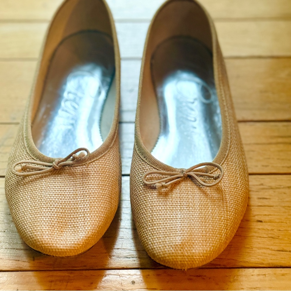 J. Crew Zoe Woven Women's Ballet Flats 7.5
